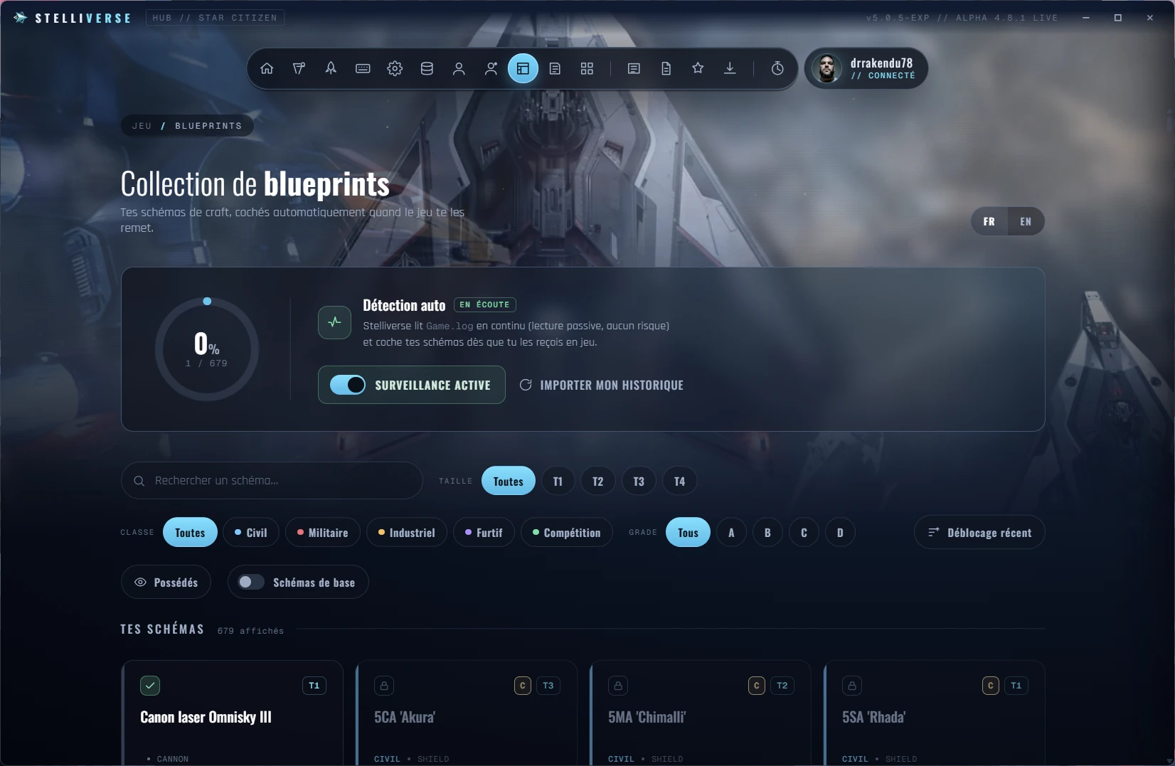 Collection de blueprints 1